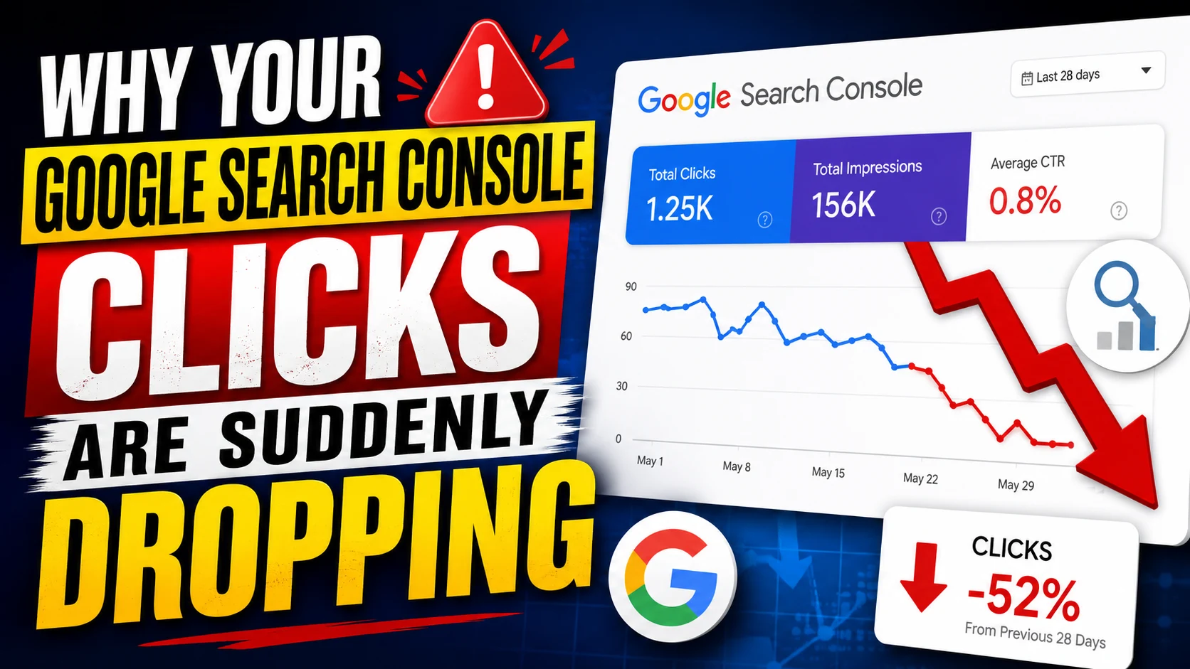 Why Your Google Search Console Clicks Are Suddenly Droppinggoogle-search-console-clicks-dropping